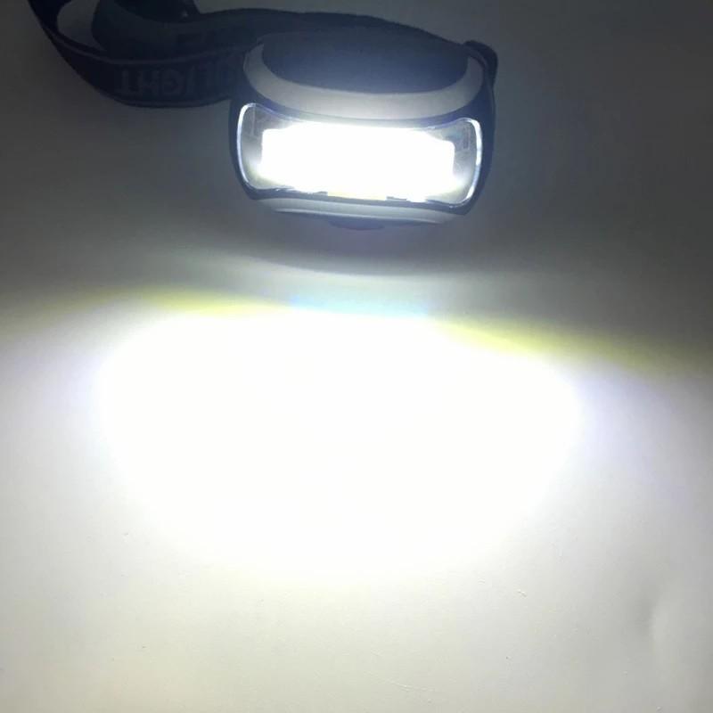 Рыболовный фонарь Mini COB LED Headlight Torch Водонепроницаемый Headlight Torch Фонарь для кемпинга на открытом воздухе Ночь