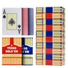 Plastic Playing Card Classic Simple Texas Hold'em Jombo Index Poker Playing Cards,For Bridge Game Entertainment, Good Quality