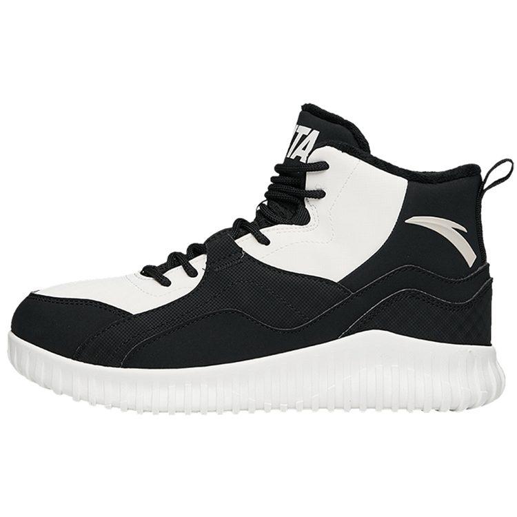 Anta Life Collection Casual Thermal Slip Resistant And Abrasion Resistant High top Skateboard Shoes Women's 122148903-3