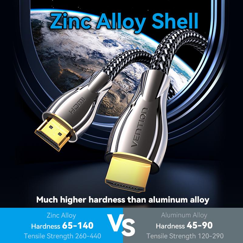 Vention 4K HDMI-совместимый кабель HDMI 2.0 кабель для PS5 4 Xiaomi Mi Box TV сплиттер переключатель аудиокабель для 4K ТВ видеокабель HDMI