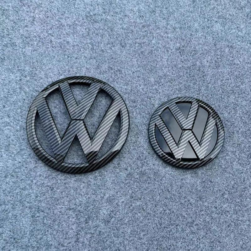2025 Hot Volkswagen CaravelleT6 2016-2019 ABS Polished Black Replaceable Front Grille and Rear Luggage Emblem Car Accessories