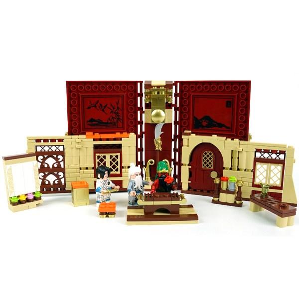Decul Brick Cool Hero Three Kingdoms Book Series Guan Yu and Hita Block Compatible Toy 20508, Mixed Color Award
