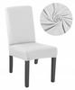 White Smooth Chair Cover Universal