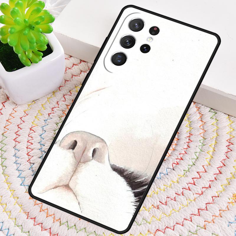 Minimalist Cats Silicone Phone Case For Samsung Galaxy note 10 pro S26 S25 S24 S23 S22 S21 Plus S25Ultra Capa Cover