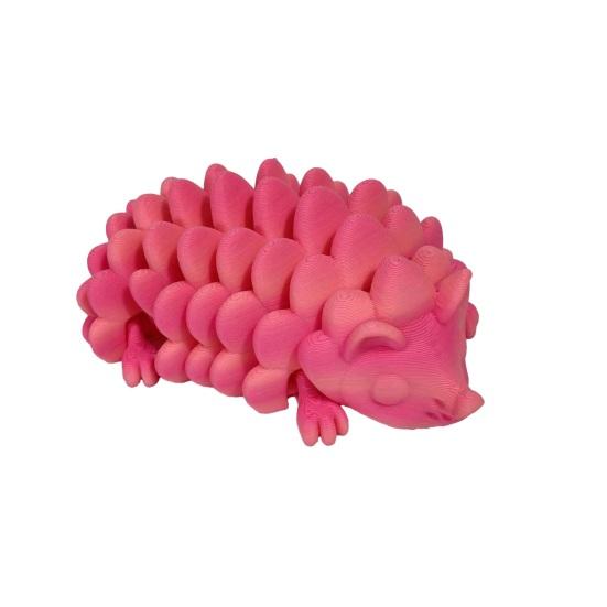 3D-печатная фигурка ежа с подвижными суставами, имитация ежа, игрушка-антистресс, фиджет-игрушка, украшение для дома, офиса, рабочего стола