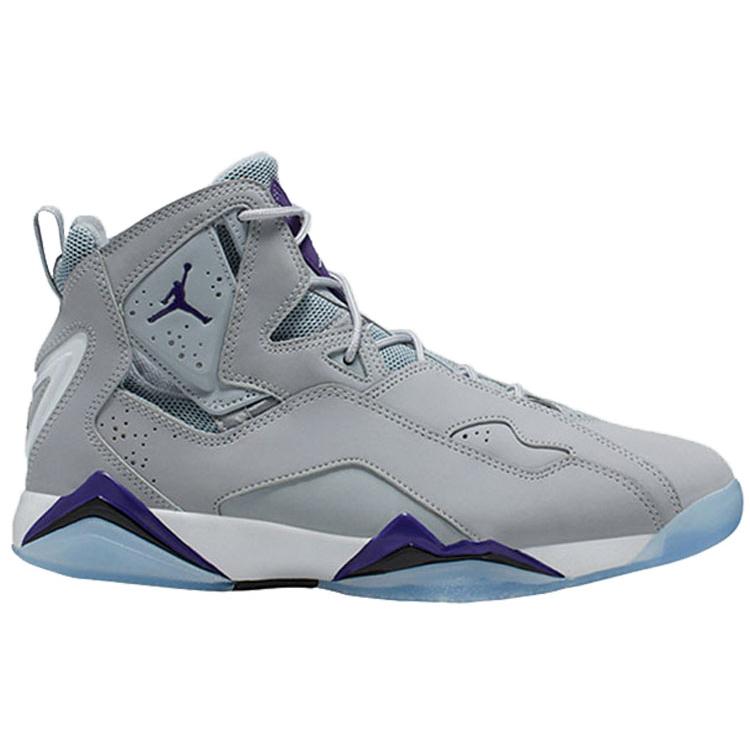 Air Jordan True Flight 'Серый Волк Фиолетовый' 342964-051
