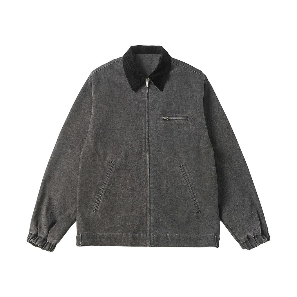 Men's Solid Color Camouflage Outdoor Sports Jacket Men's Pocket Button Casual Jacket