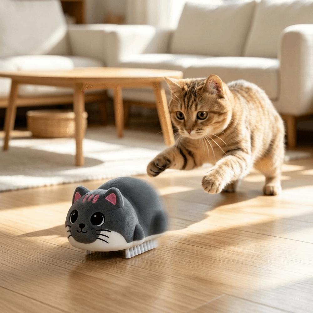 Cute Electric Simulation Cat Toy Funny Cat Self Play Toy Creative Electric Cat Toy Relieve Boredom