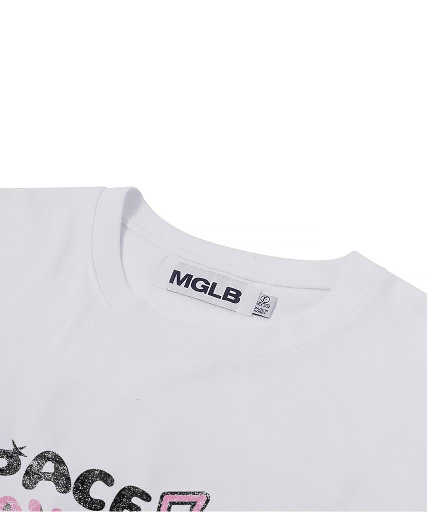 MATCHGLOBE Space Skeleton Oversized Tee (White)