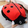 Plush Pillow Giant Ladybug Shape Pillow Soft Oversized Stuffed Decorative Pillow for Bedroom Living Room