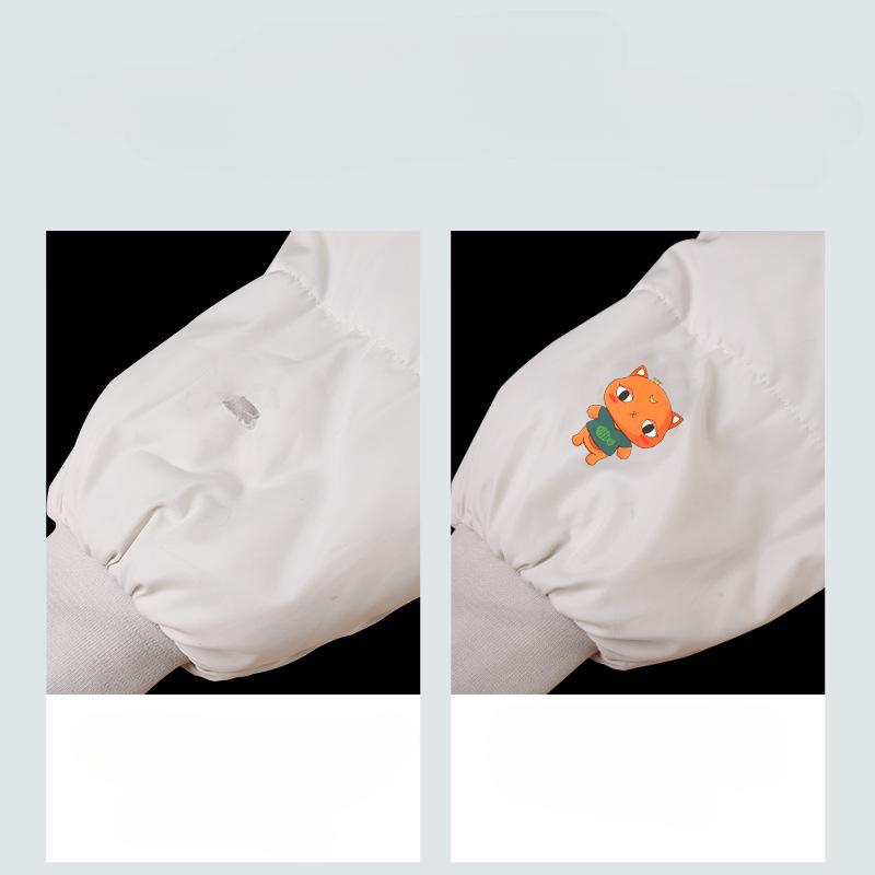 Наклейка-патч для куртки с рисунком из мультфильма, наклейка с узором для украшения дырок в одежде, самоклеящаяся и не оставляющая следов наклейка для ремонта ткани