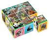 Epoch Animal Land Cube Puzzle with Ages 2 and EPOCH Puzzle, 9-Frame Children's 13-111 Tray, Up, Toy,