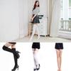 New Design Black White Skinny Stockings Over Knee Thigh High Long Cotton Stockings Sexy Stocking