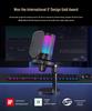 Микрофон Fifine A6 Radiance RGB для ПК, телефона, записи, игр, озвучивания и прямых трансляций