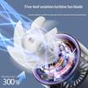 Portable Usb Rechargeable Handheld Fan With Phone Holder Low Noise Strong Airflow Suitable For Office Outdoor And Commuting Use