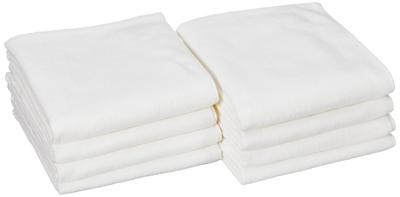 MUJI Длинные 34 x Органические 83345464 Вафельные полотенца, Не совсем белые, 4 штуки (Набор из 2 предметов), 110см, Хлопок, Быстросохнущий, Ультратонкий,