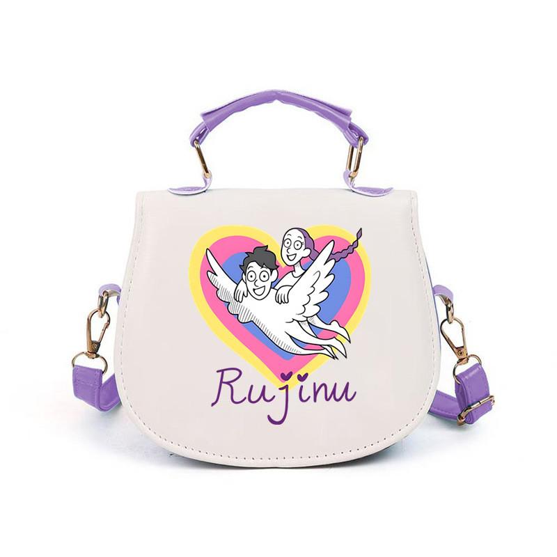 Girls Kpop Hunters Derpy Rumi Zoey Mira Printed Student Kids Casual Shoulder Crossbody Bags