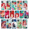 KK-28 Mermaid Soft Black Case for  iPhone XR 14 15 11 12 13 6 7 8 X XS Pro Max S8 Plus Samsung S22 S23 S21 S24 FE Ultra