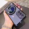 KEYSION Магнитный чехол для телефона с блестками и драгоценностями для Samsung Galaxy S25 Ultra 5G S24+ Plus S23 FE Чехол-подставка с зеркалом для макияжа Противоударный чехол