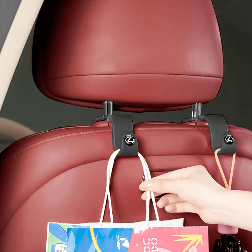2/4Pcs Car Seat Back Hook Organizer Holder Storage Hanging Clips For Lexus IS IS250 IS250C IS300 IS300C IS350 IS350C F SPORT RXFP0