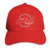 Thats Baseball Suzyn Baseball Cap Cotton Twill Breathable Contrast Two Tone Brim Snapback Flat Bill