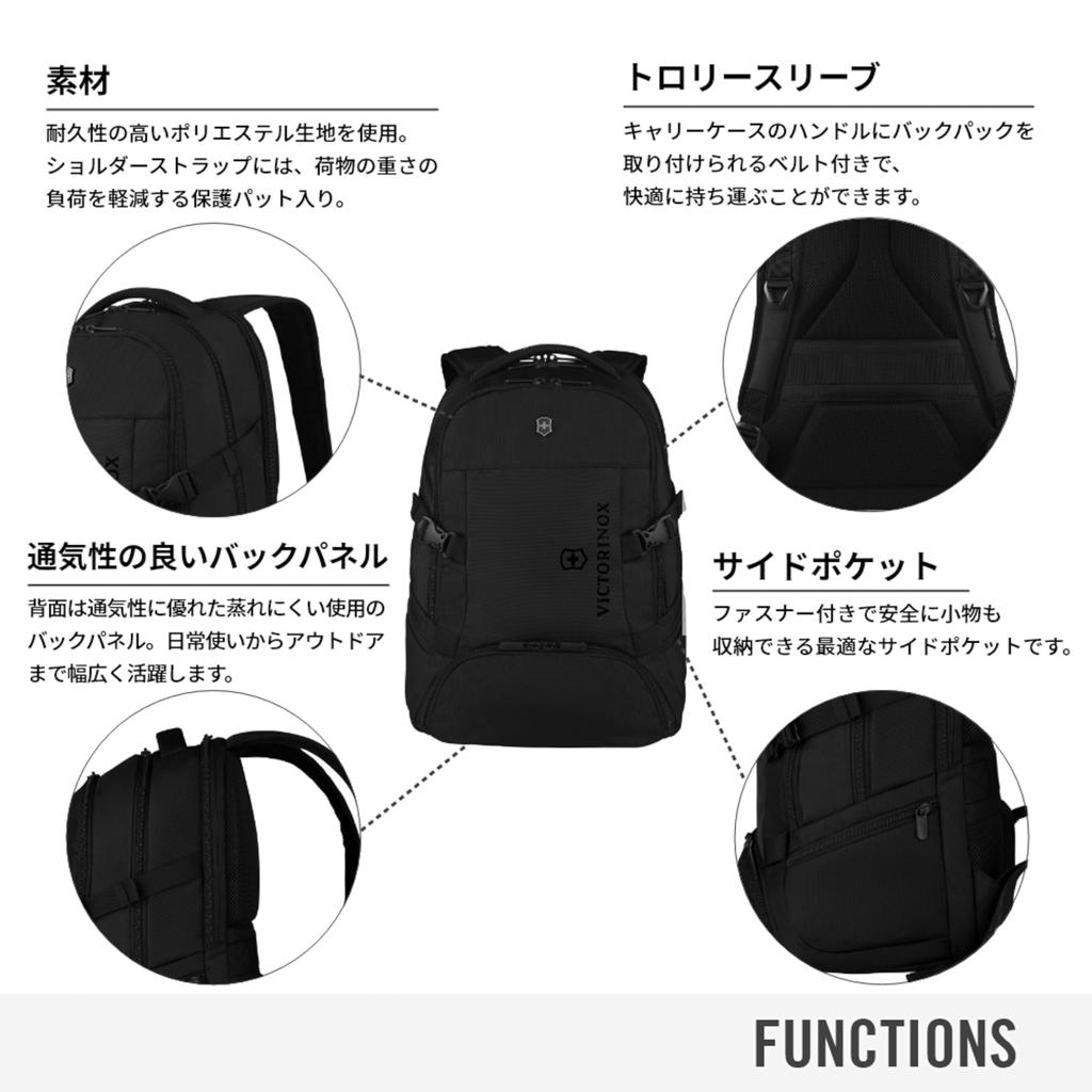 Vx Sport EVO Vx Sport EVO Deluxe Рюкзак для бизнеса, деловых поездок, планшета, ПК, алый, шалфей, черный 611419 [Victorinox] []