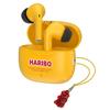 Haribo Wireless Bluetooth 13mm Dynamic IPX4 Gummy Bear Design Earbuds, 5.3, Driver, Waterproof, ENC, USB-C Charging, (YELLOW)