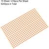 Red Copper Plate Sticker 15 Pcs Arrow Stickers Defect Indicator   Office