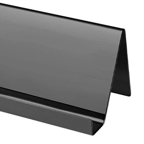 Yousheng Stainless Steel Business Card Holder Professional Business Mental Case Rack Open Design Desktop Organizer for Office Desk