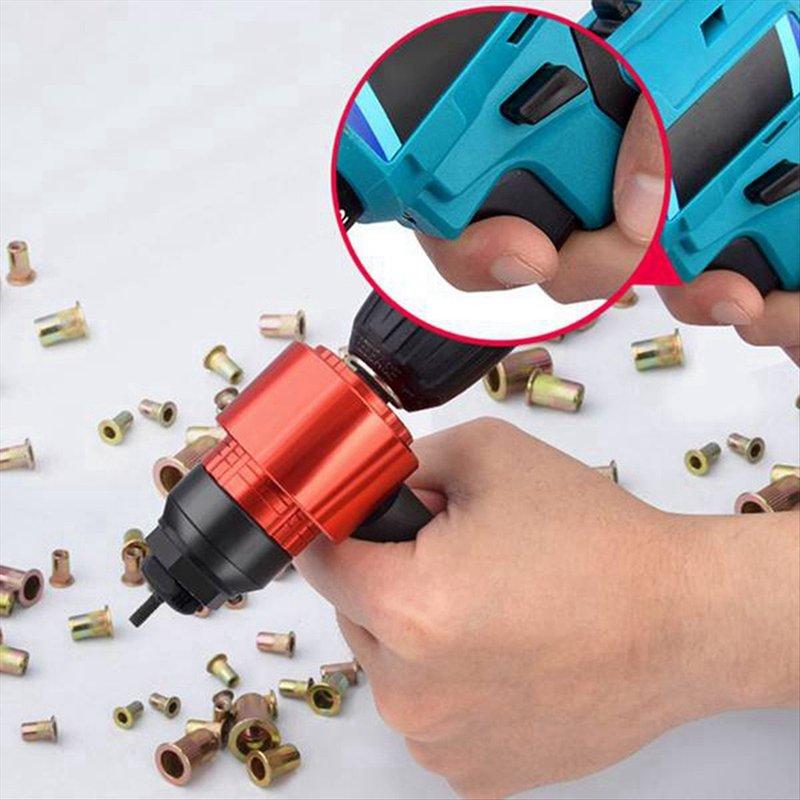 (ABLP) Detachable Manual Electric Rivet Nut Tool Conversion Accessories Hand Rivet Nut Tool Set