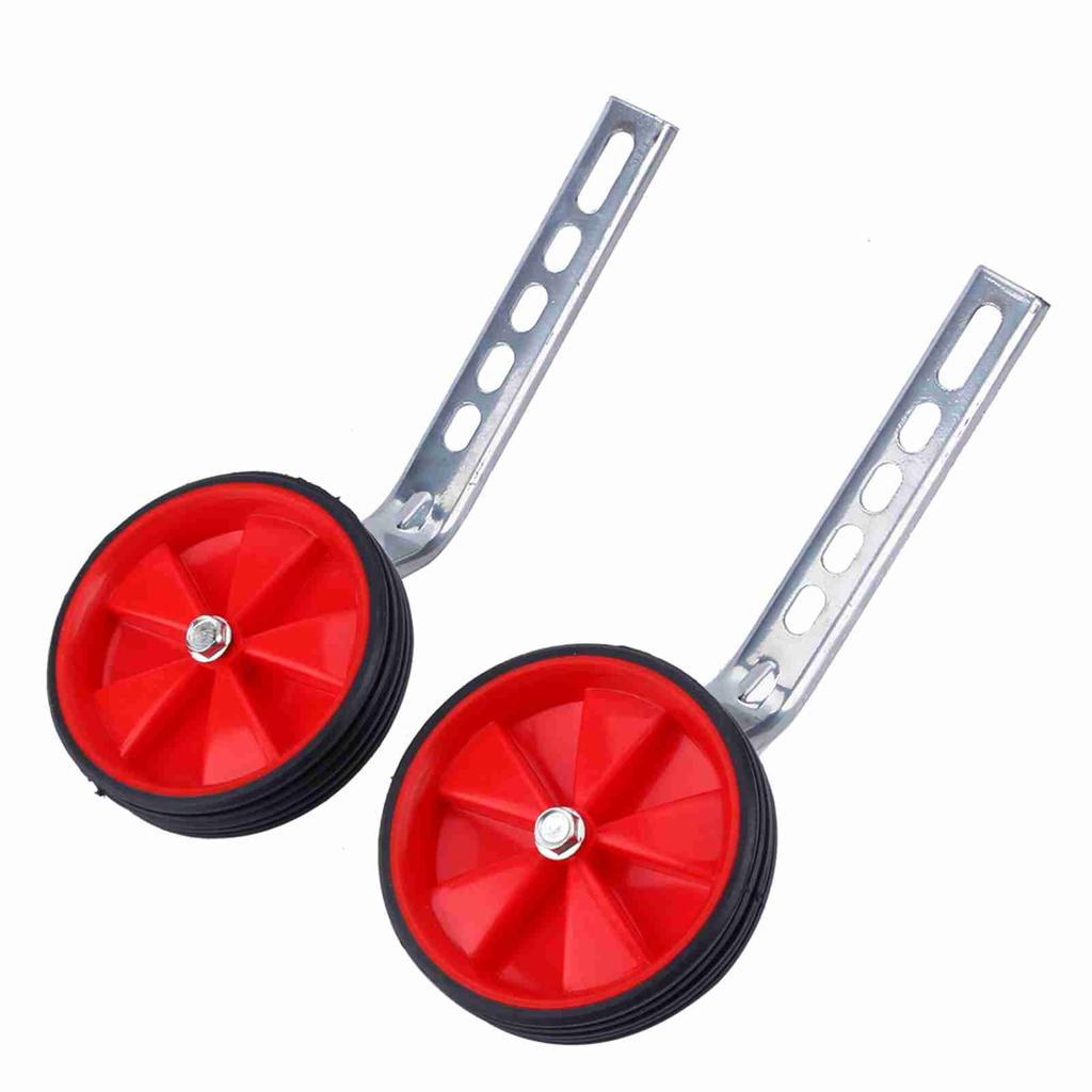 Стабильные детские велосипедные стабилизаторы Колеса для обучения велосипеду Универсальные безопасные 12?20" дюймов, красный