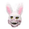 Halloween Spooky Plush Mask Lifelike Appearance Appropriate Size Halloween Props for Horror Themed