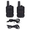 Mini Handheld Wireless Walkie Talkie 8W 400?470mhz Anti Interference for Beauty Salons Bars KTV