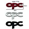 OPC metal stickers fit Buick Regal, LaCrosse, Excelle, and Opel modifications.
