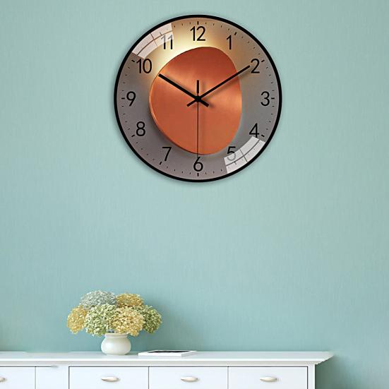 Настенные часы, тихие улучшения дома, экологически чистый, модный, не тикающий кварцевый декор
