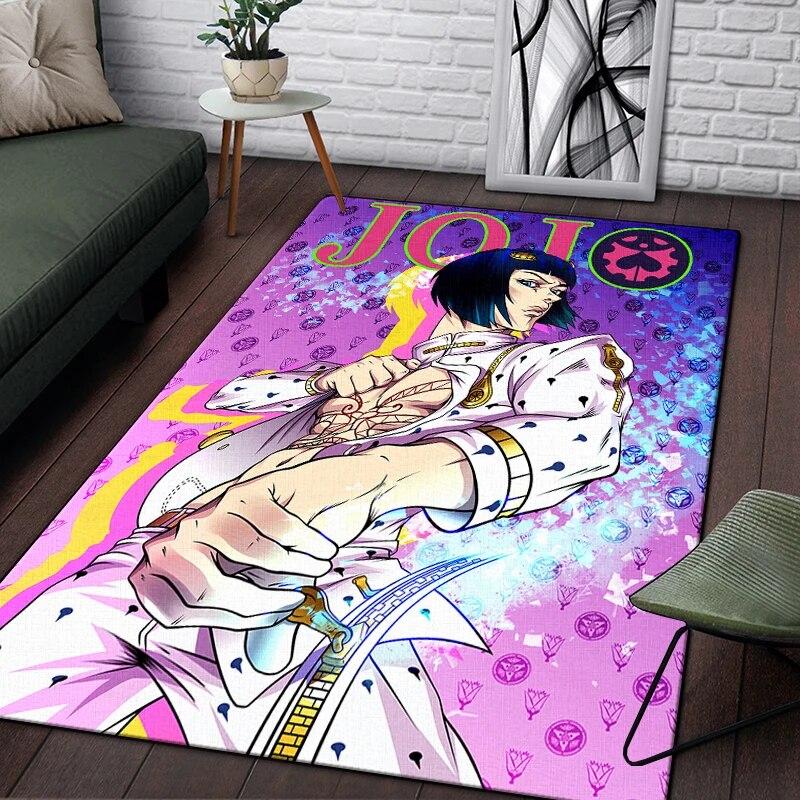Джоджо аниме красивый ковер с рисунком для гостиной большой ковер черный мягкий ковер украшения дома коврики бохо коврики для пикника