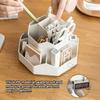 Pencil Pen Holder for Desk 9 Slots 360 Degree Rotatable Desktop Organizer Makeup Brush Storage