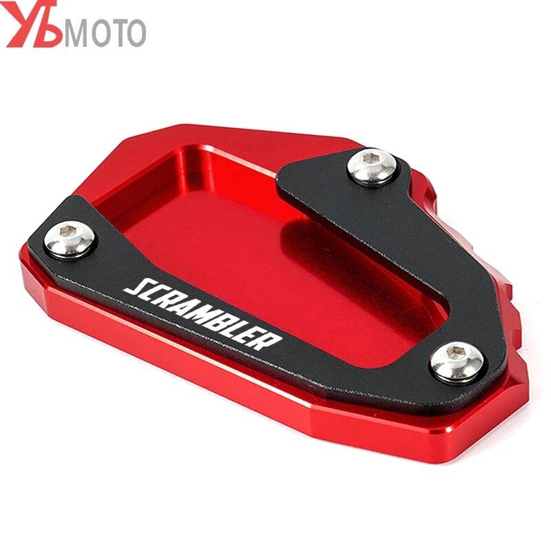 Боковая стойка мотоцикла с ЧПУ, удлинитель, подставка, увеличенная накладка для Ducati SCRAMBLER 1100 Sport Icon Dark DesertX Desert X 2022 2023