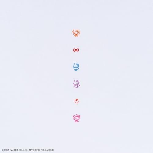 Hobonichi Techo KODOMO NO KAO Pochitto6 HELLO KITTY 6-Design Stamp