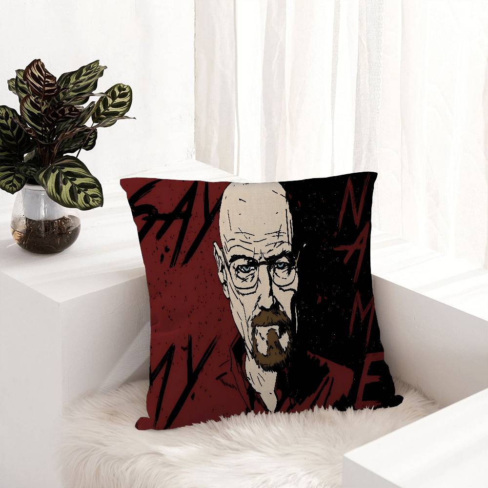 Tv Series B-Breaking Bad Pillow Gift Home Office Decoration Pillow Bedroom Sofa Car Cushion Coverpillow Case