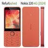 Восстановленный оригинальный Nokia Nokia 220 4G (2024) Мобильный телефон с 2 SIM-картами