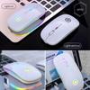 Mouse Plug and Play Portable Silent Rechargeable Illuminated Wireless Office Computer Laptop