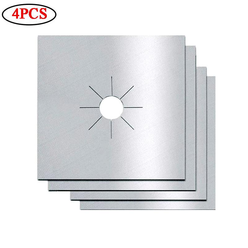 2025 Новый защитный коврик для газовой плиты Jesoo из тефлона, термостойкий, маслостойкий, легко чистящийся, кухонный гаджет в американском стиле