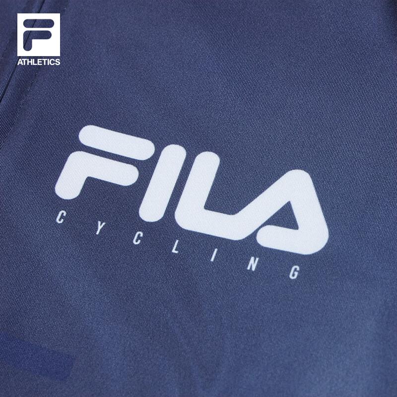 FILA Men's Slim Fit Cycling Short-Sleeve Knit Top