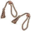 2PCS Curtain Tieback Cotton Curtain Holdback Rope Curtain Magnetic Cord for Household