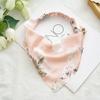 Summer Printting Hair Scarf Scrunchies Vintage Triangle Bandanas Hairband Headband Elastic Hair Bands Headwrap Hair Accessories