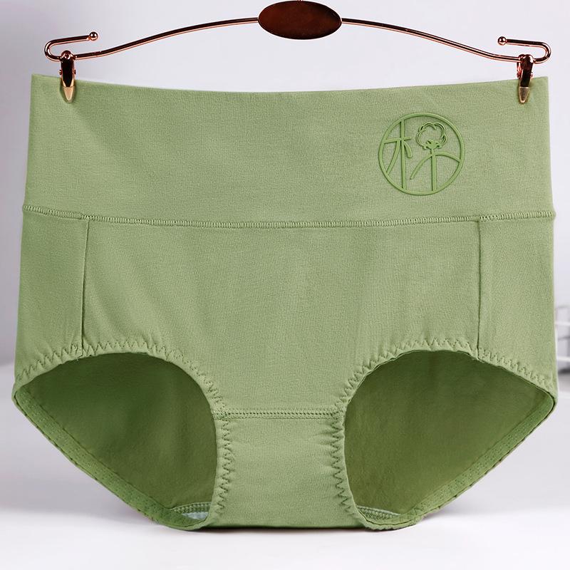 3 Pieces Female Panties New Women's Pure Cotton Underwear Fashionable Solid Color Underwear Ladies' Panties