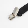Adjustable Unisex Suspenders Clips for Trousers and Suit Pants, Elastic Webbing, Multi-Color Options