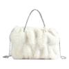 Bag Girl 2025 Winter New Fairy Furry Bag Folded Cloud Bag Furry Hand Carry Small Bag Crossbody Bag