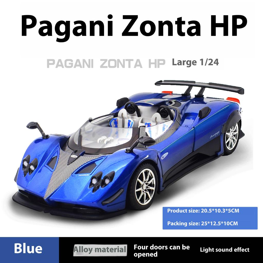 1:24 Pagani Zonda HP Barchetta Ограниченная Версия Кабриолет Суперкар Металлический Сплав Литая Модель Автомобиля Независимый Дизайн Сделай Сам Подарки